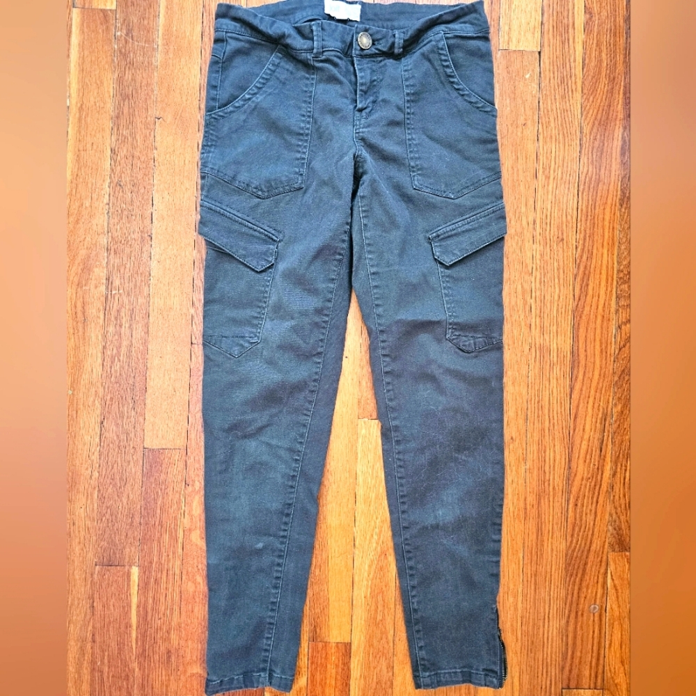 JOLT OLIVE SKINNY CARGO PANTS